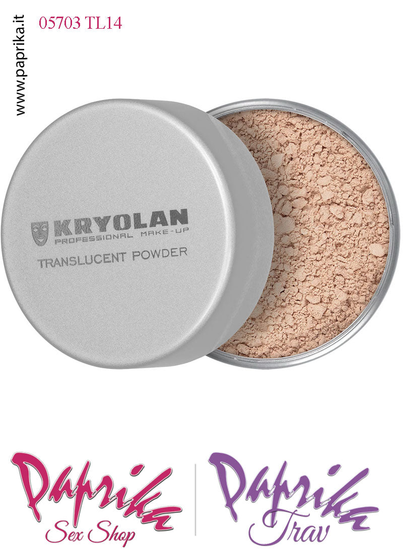 Cipria Finissima Kryolan Translucent Powder 20 Grammi