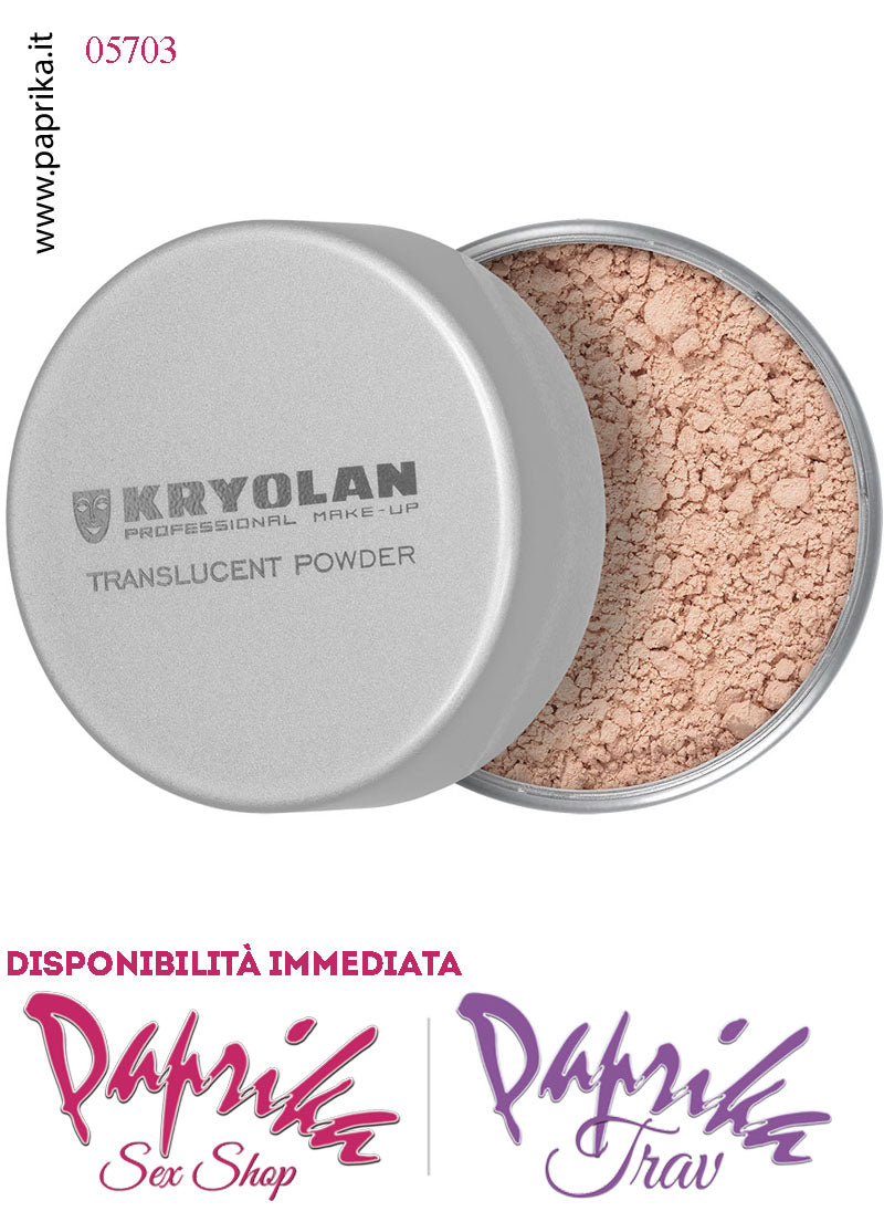 Cipria Finissima Kryolan Translucent Powder 20 Grammi