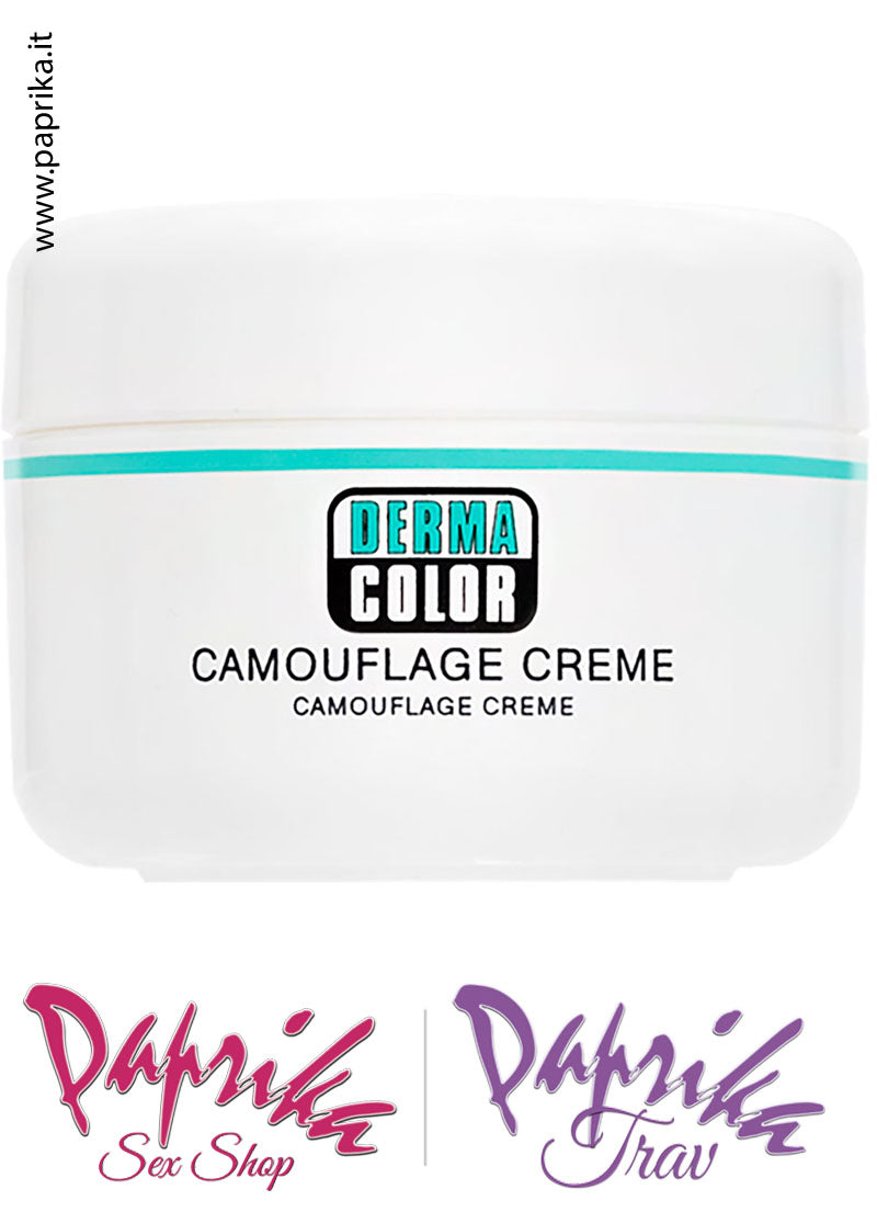 Kit Copribarba Kryolan 4 Pezzi Camouflage Grande - Cipria - Puff - Struccante