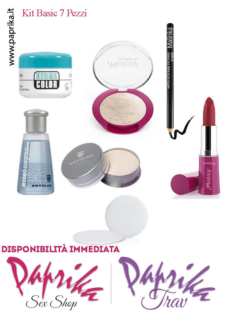 Kit Trucco Make-Up Trav Basic 7 Pezzi e 15 Minuti Consulenza