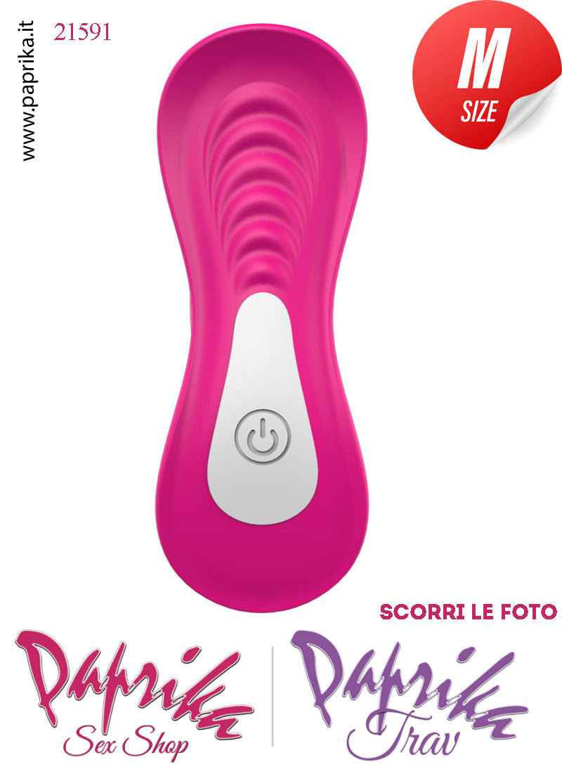 Stimolatore Vibratore Vaginale Clitorideo Telecomandato 9 cm Ø 33