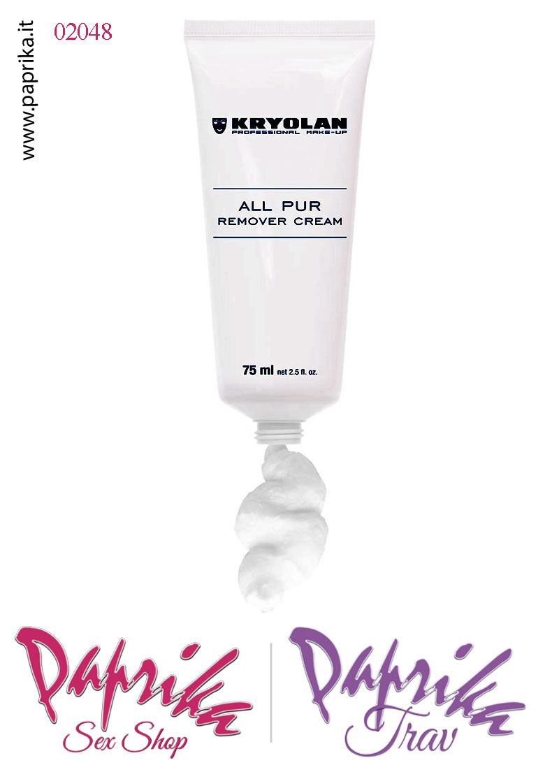 Struccante Kryolan All Pure Per Plastilina e Gel Sopracciglia 75 ml