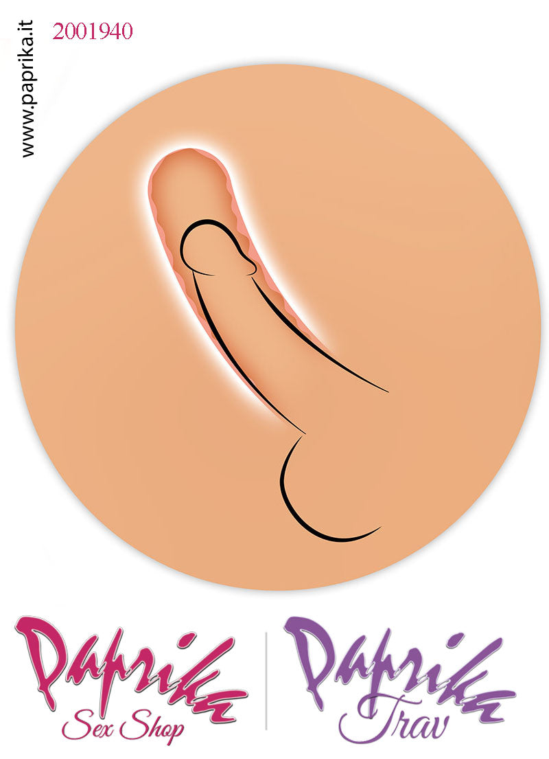 Vagina Ano Trav Penetrabili Indossabile Silicone Aderente Ultra Realistico