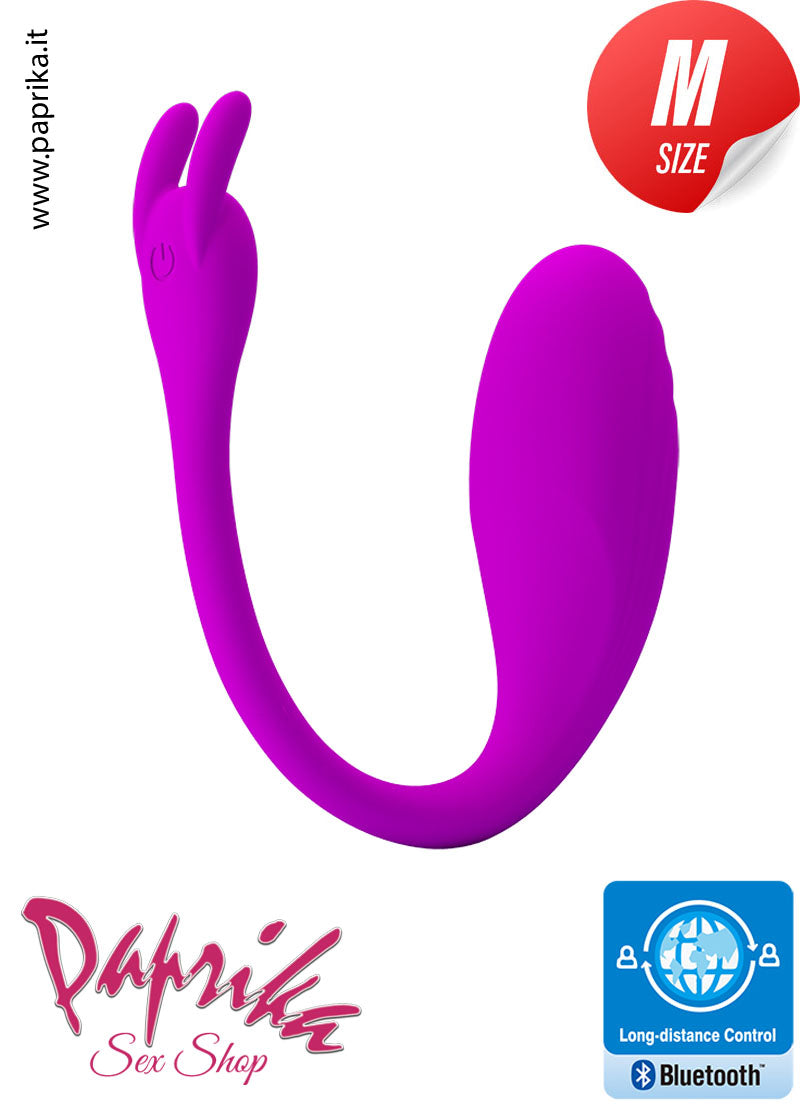 Ovulo Vaginale Vibrante Ø 30 App Control Codino Orecchie
