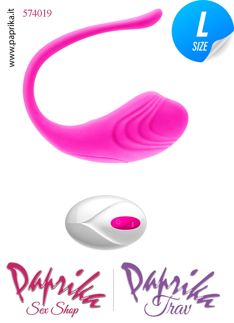 Ovulo Vibrante Silicone Vaginale Ø 38 Telecomando 9 Velocità