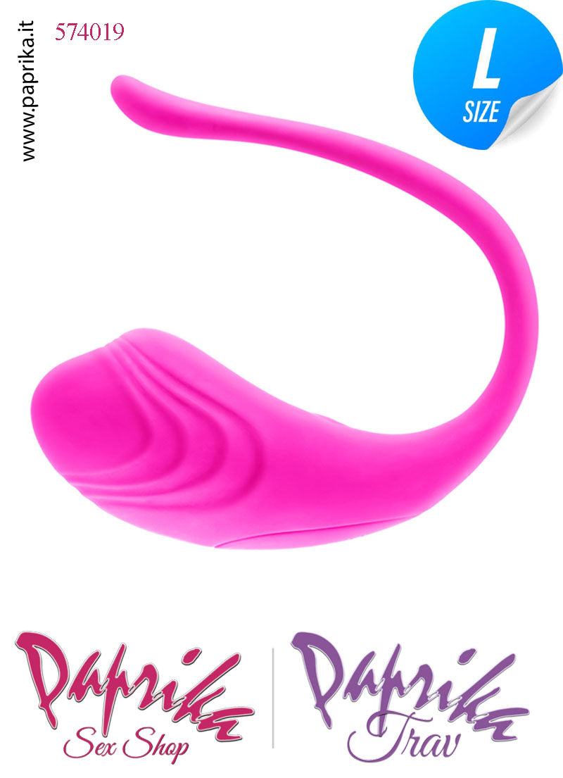 Ovulo Vibrante Silicone Vaginale Ø 38 Telecomando 9 Velocità