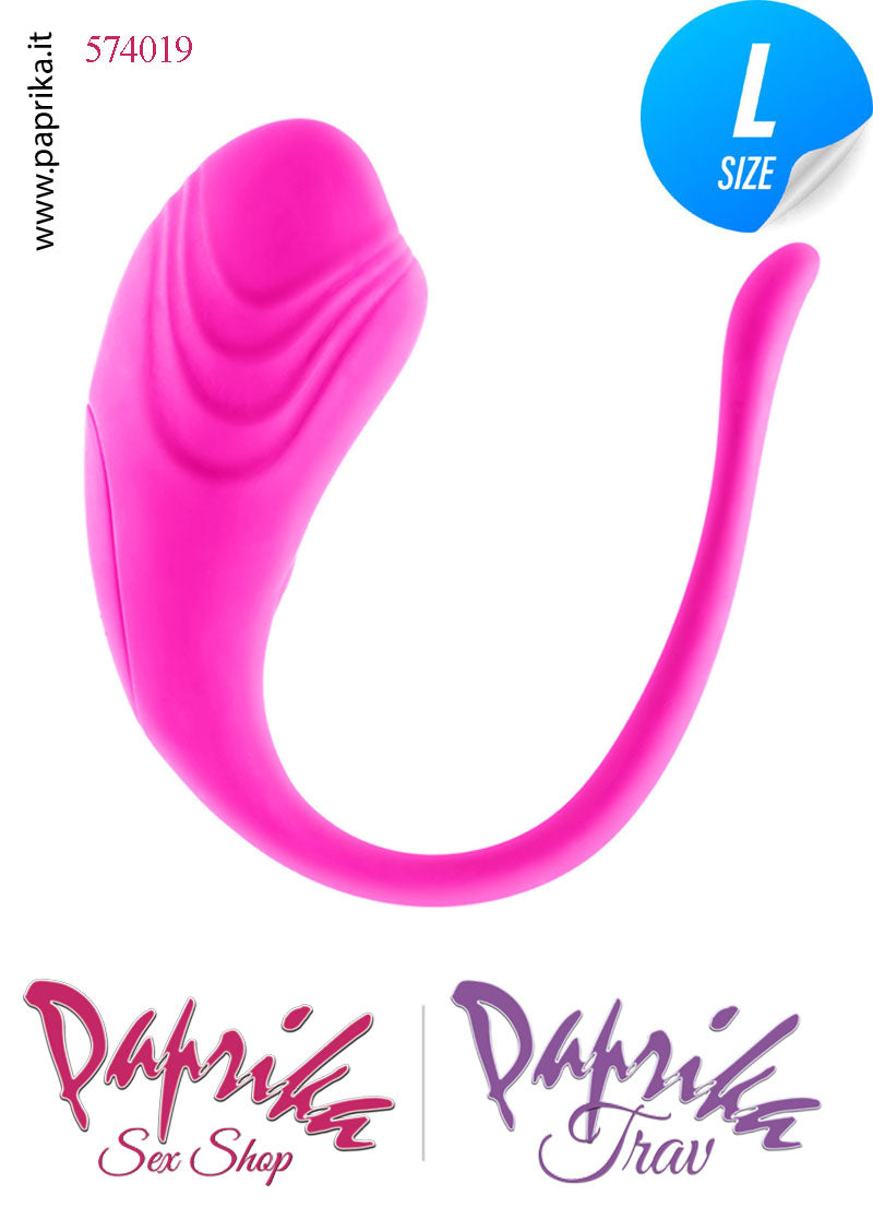 Ovulo Vibrante Silicone Vaginale Ø 38 Telecomando 9 Velocità