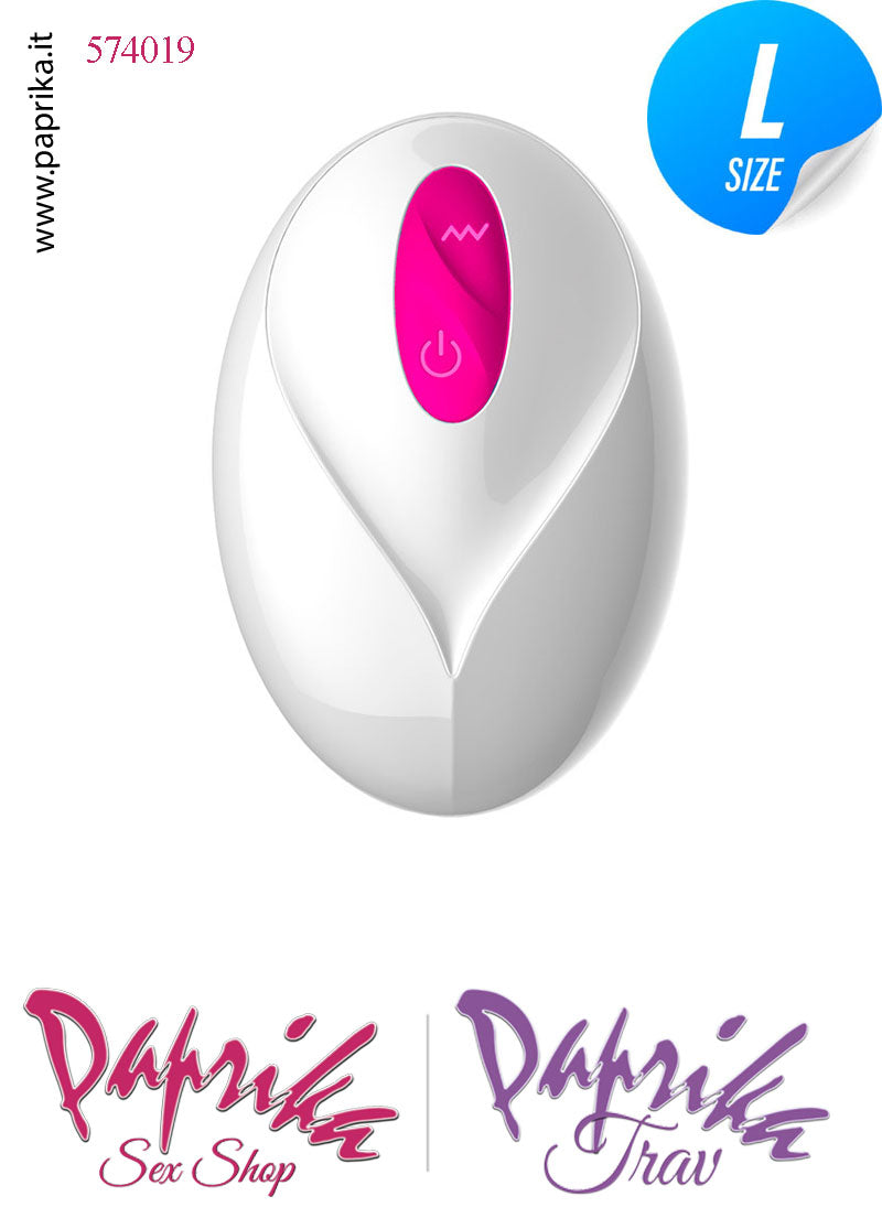 Ovulo Vibrante Silicone Vaginale Ø 38 Telecomando 9 Velocità