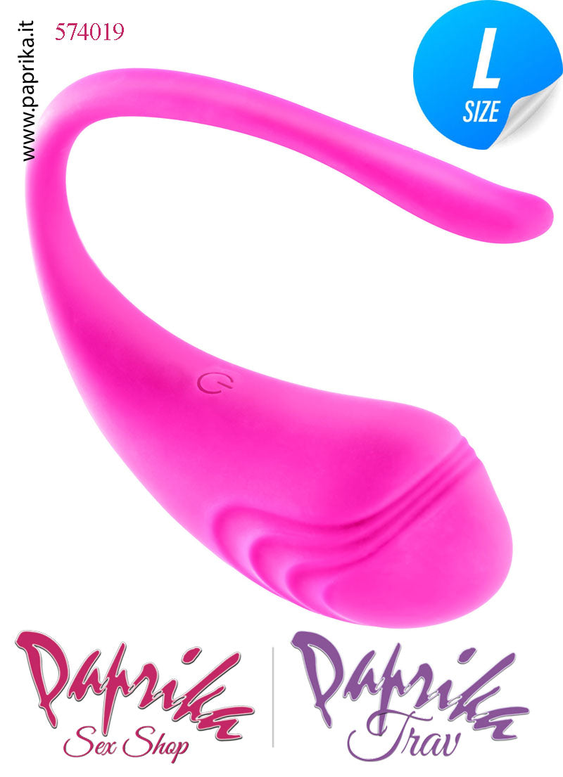 Ovulo Vibrante Silicone Vaginale Ø 38 Telecomando 9 Velocità