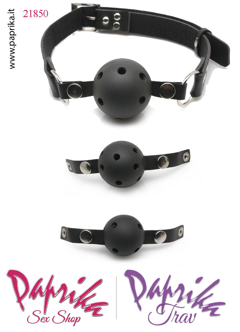 Gag Bocca 3 Palline Abs Traforate Small Medium Large Bdsm Fetish