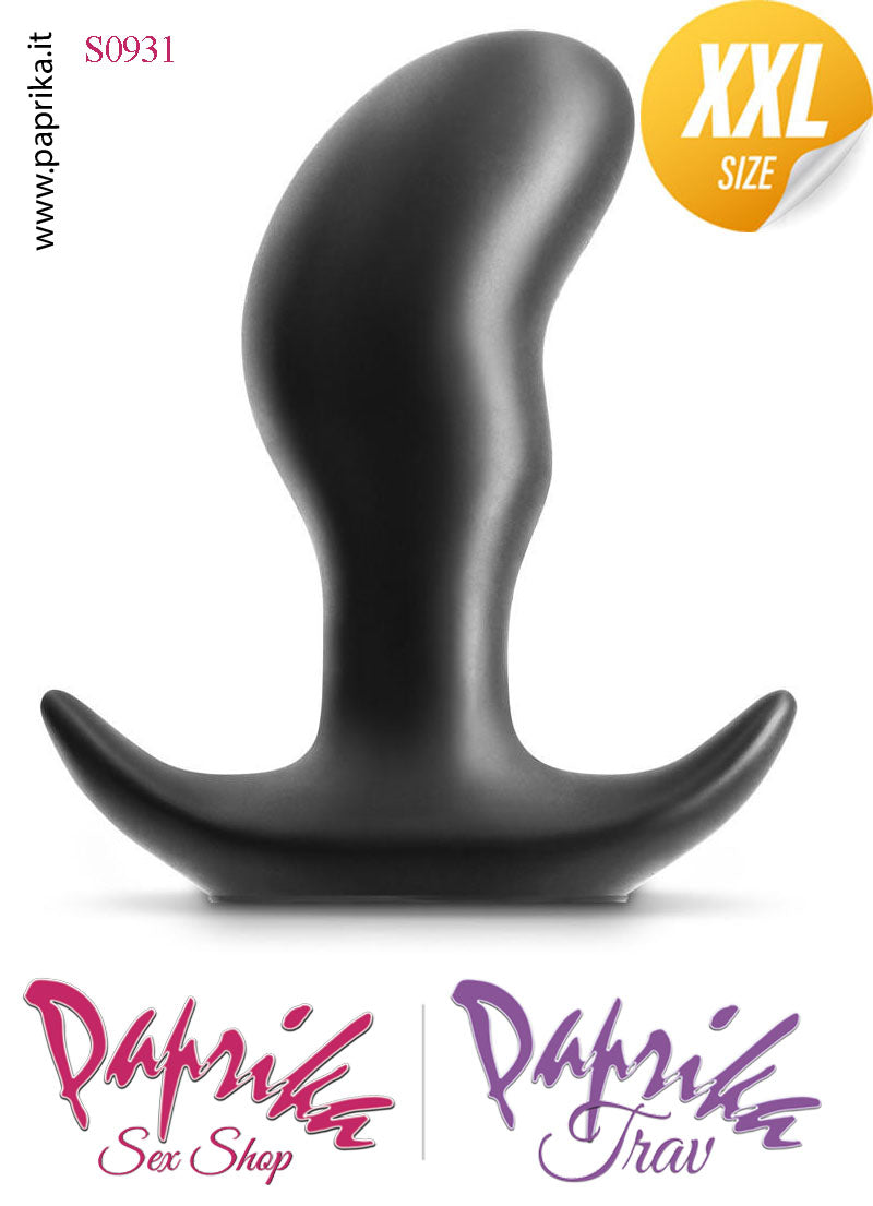 Dildo Prostatico Sagomato Non Vibrante Silicone XXL 16 cm Ø 65 Base Curva