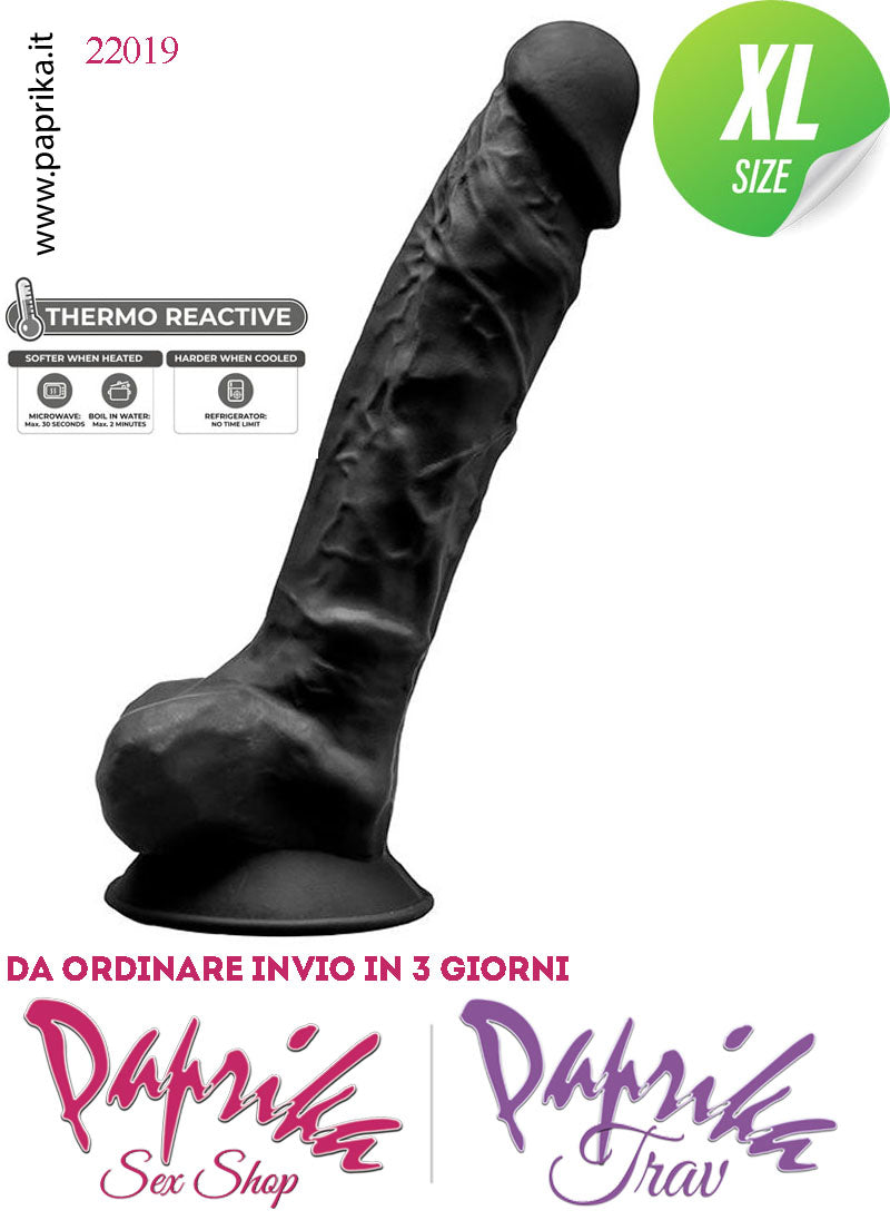 Fallo Dildo Non Vibrante 19 cm Ø 49 Termoreattivo Riscaldabile