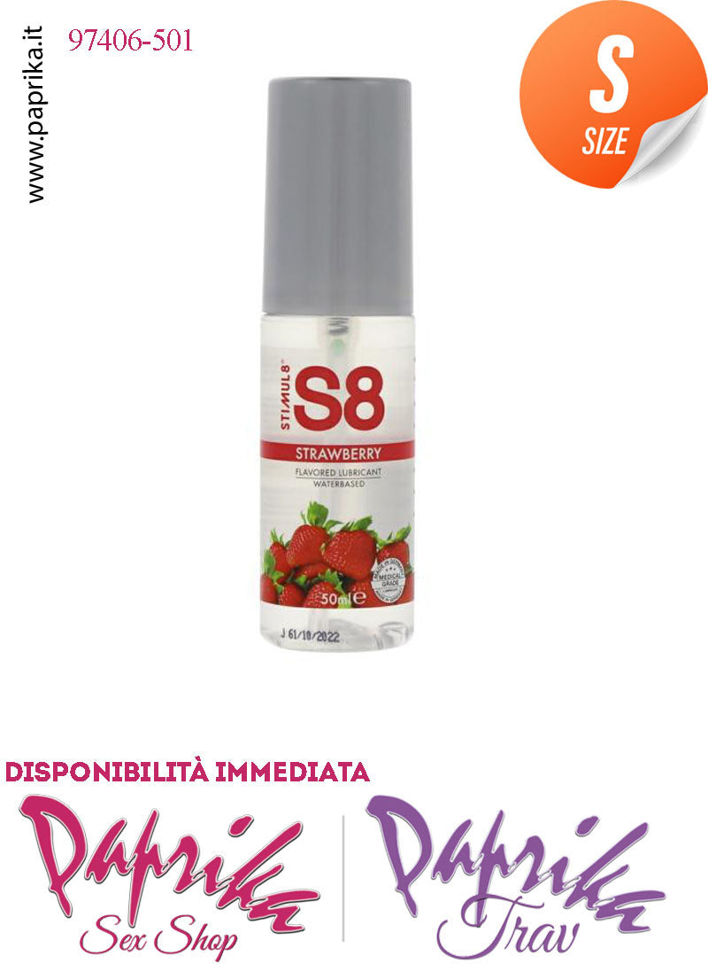 Lubrificante Aromatizzato Ciliegia Cherry Edibile Base Acqua 50 ml