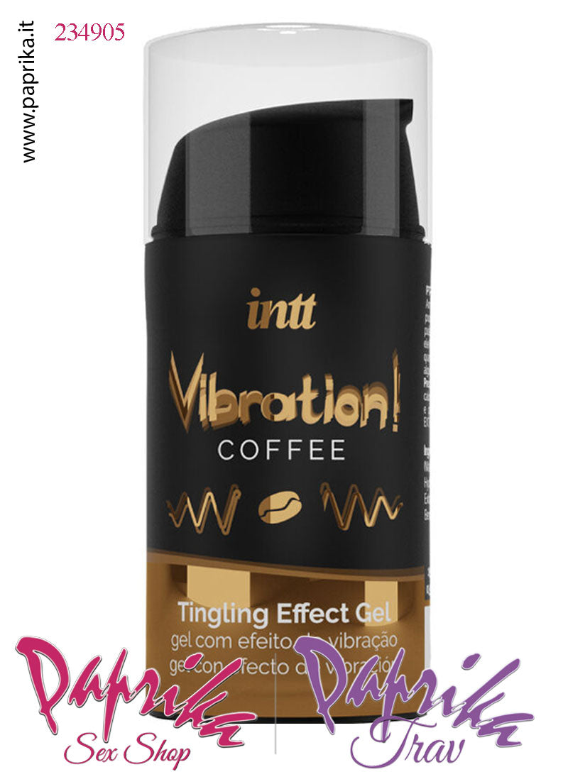 Lubrificante Caffè Gel Ultra Stimolante Effetto Vibratore Liquido 15 ml