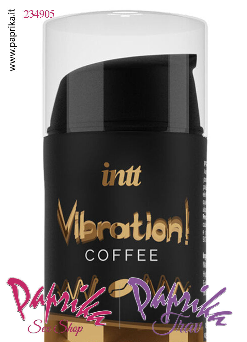 Lubrificante Caffè Gel Ultra Stimolante Effetto Vibratore Liquido 15 ml