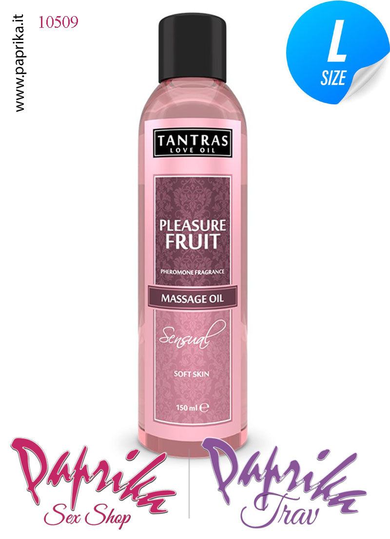 Olio da Massaggi Pleasure Fruit Frutto delle Passione Profumato Feromoni 150 ml