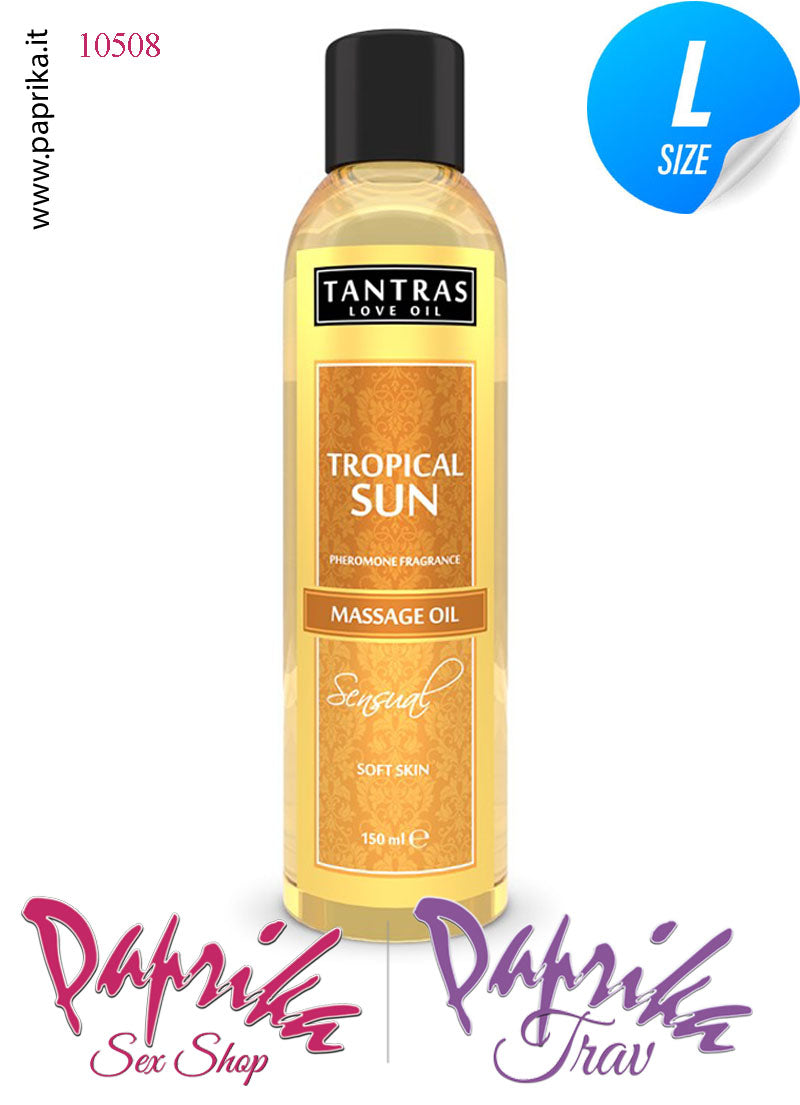 Olio da Massaggi Tropical Sunt Sole Tropicale Profumato Feromoni 150 ml