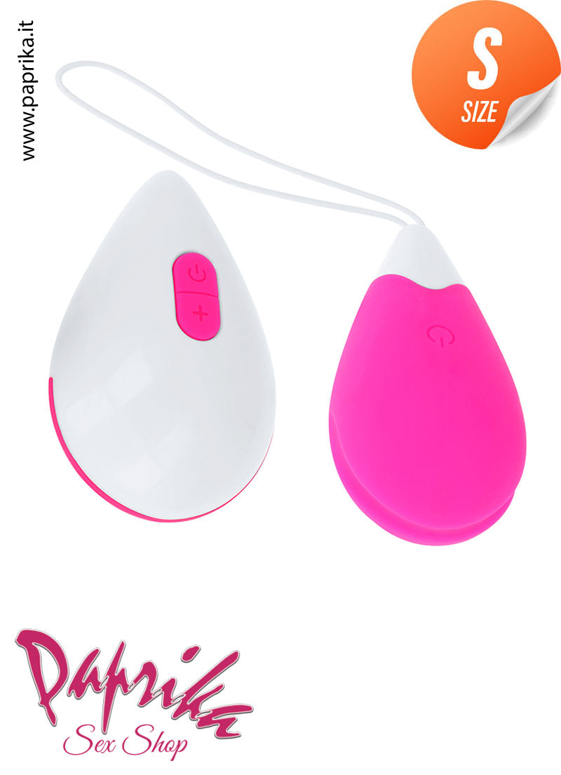 Ovulo Vaginale Ovale 6 cm Ø 30 Telecomando 10 Velocità Silicone