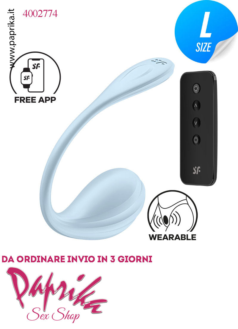 Ovulo Vibrante Silicone Vaginale Ø 39 App Control & Telecomando