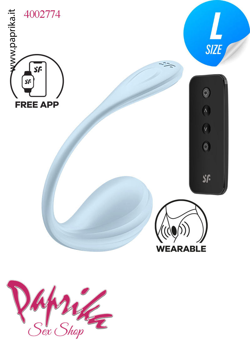 Ovulo Vibrante Silicone Vaginale Ø 39 App Control & Telecomando