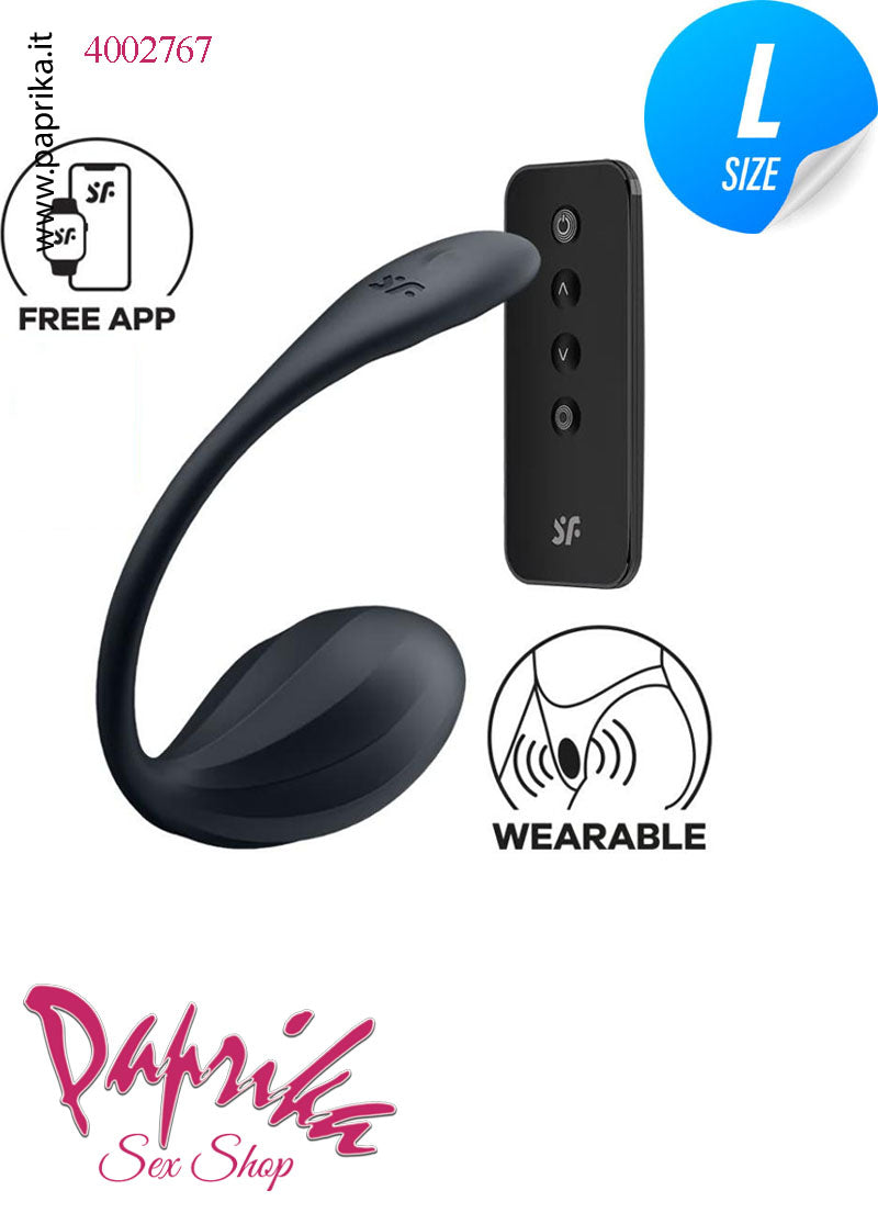 Ovulo Vibrante Silicone Vaginale Ø 39 App Control & Telecomando