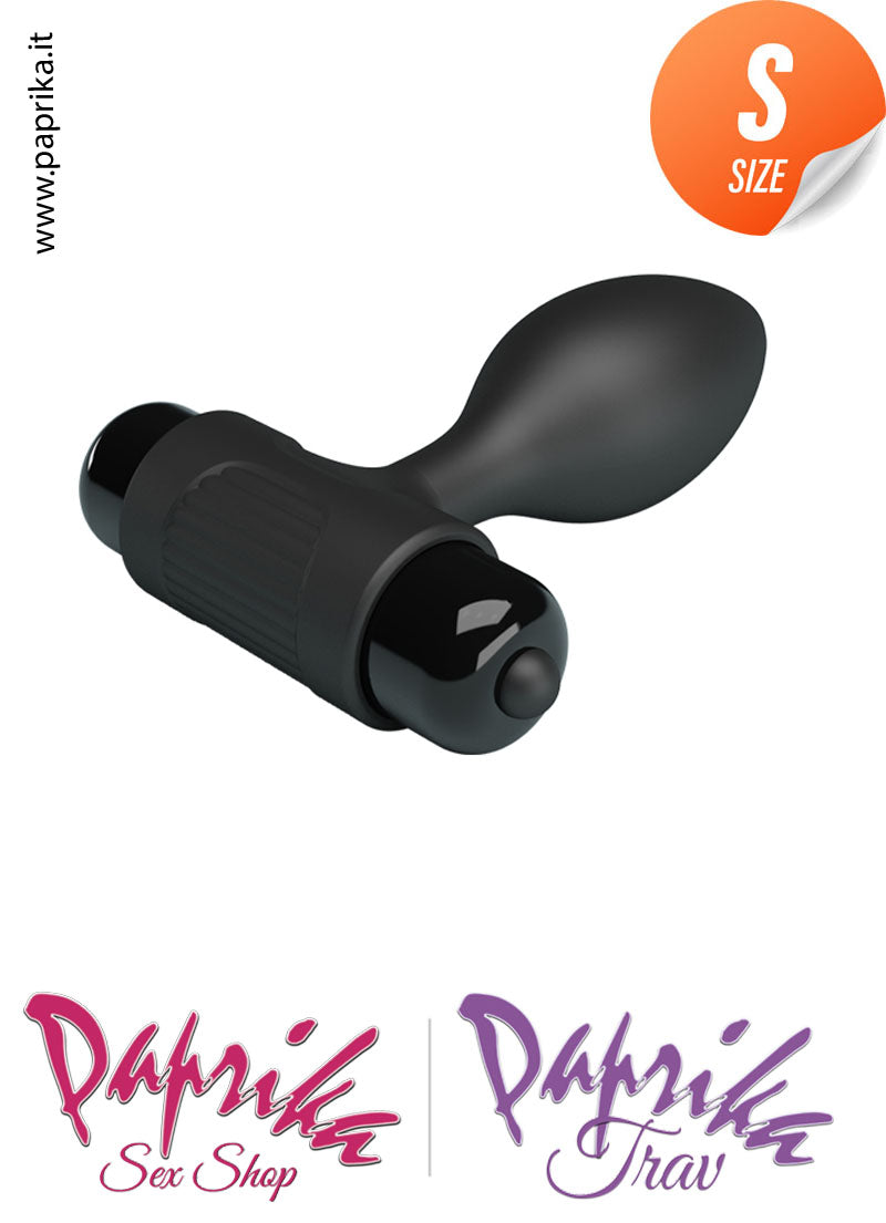 Plug Anale Piccolo Unisex Silicone 7 cm Ø 27 Flessibile Vibrante