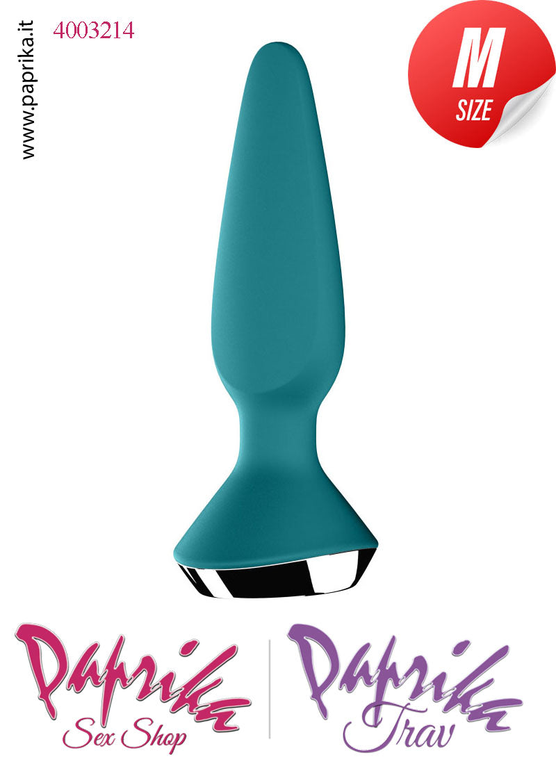 Plug Anale Sagomato Vibrante App Control Silicone 13 cm Ø 35