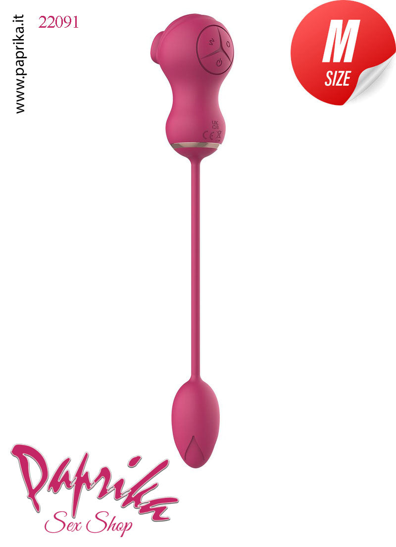 Stimolatore Tocco Tapping Clitoride Ovulo Vaginale Silicone Ø 32