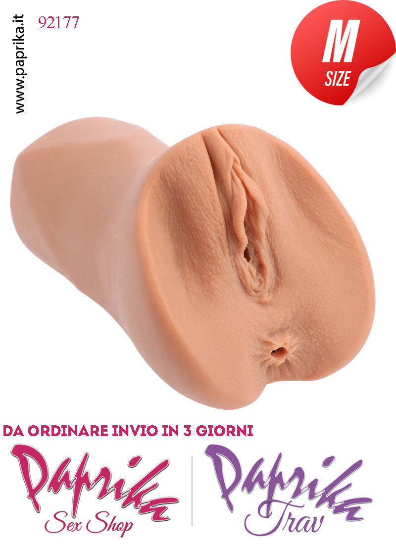 Vagina e Ano Masturbatore 16 cm Ø 10 Non Vibrante