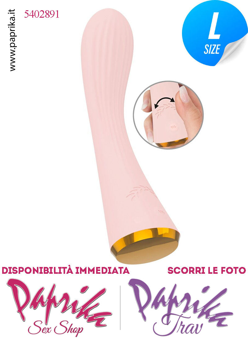 Vibratore Vaginale Punto G 5 Velocità Tasto Sfioro 18 cm Ø 37 Silicone