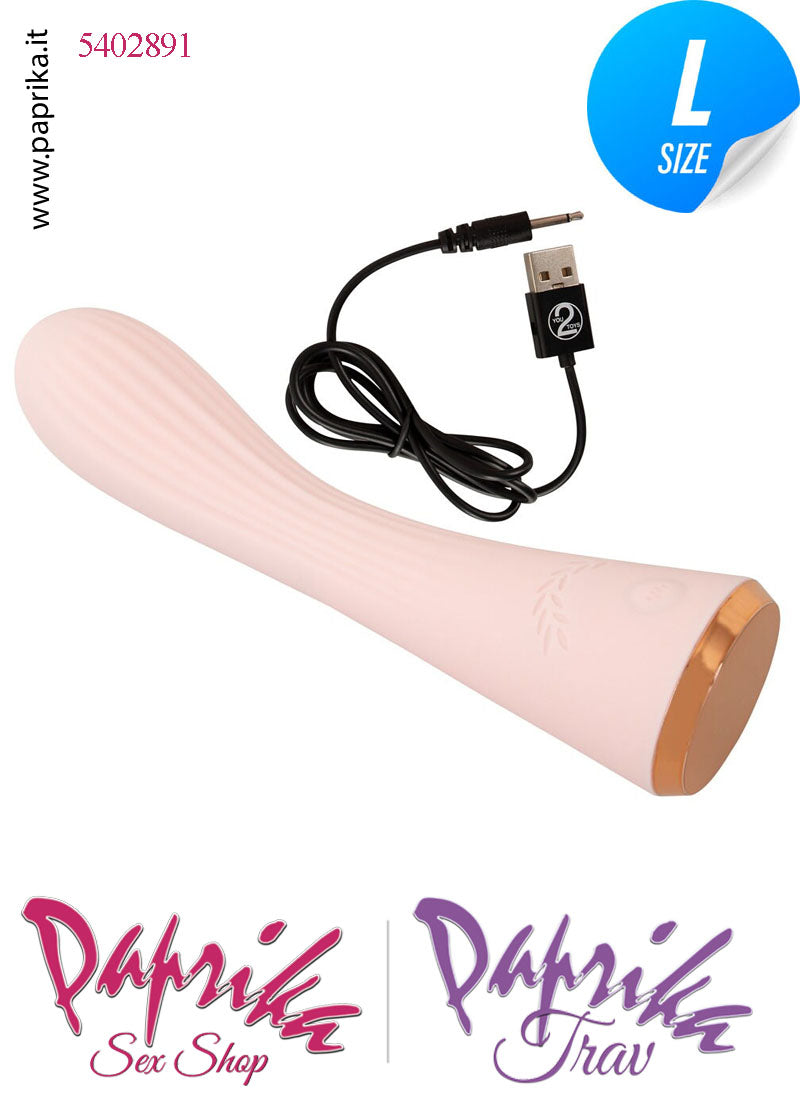 Vibratore Vaginale Punto G 5 Velocità Tasto Sfioro 18 cm Ø 37 Silicone