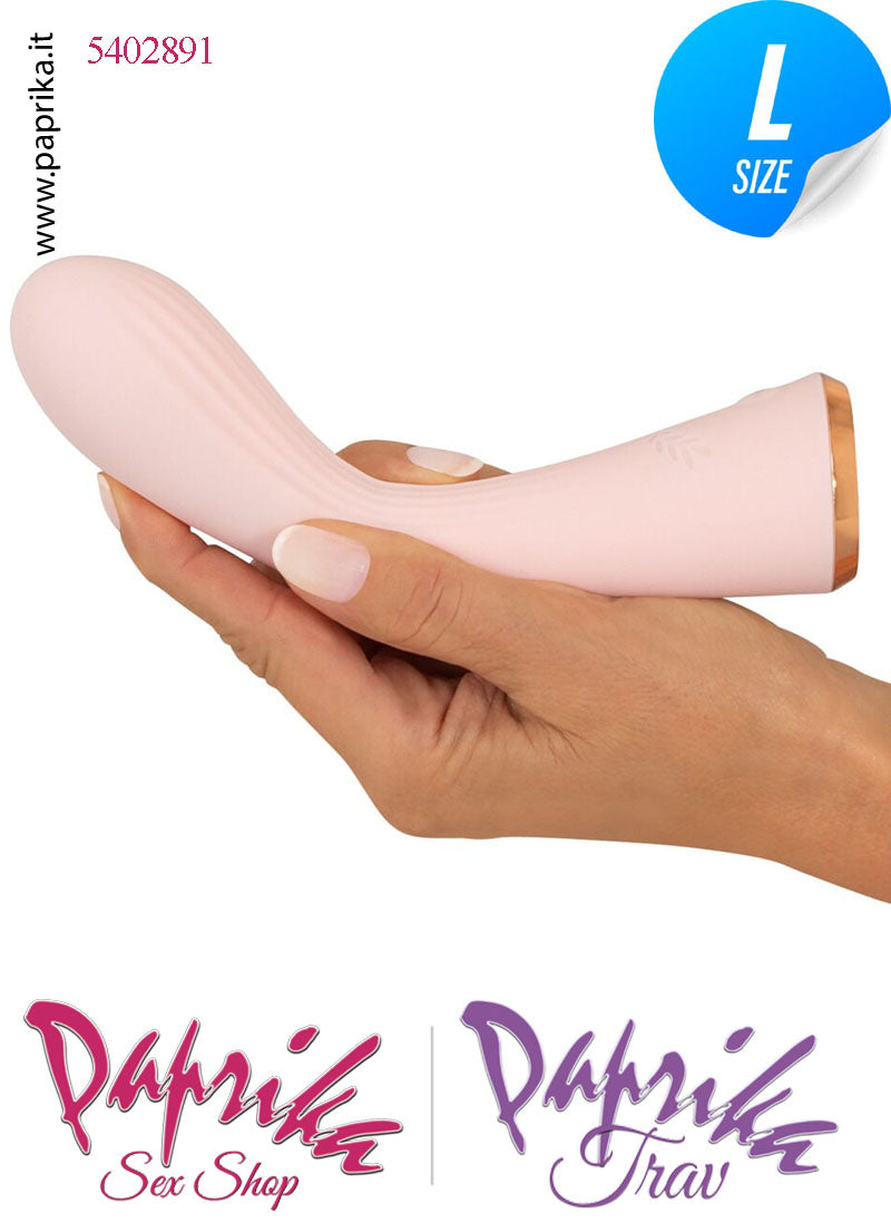 Vibratore Vaginale Punto G 5 Velocità Tasto Sfioro 18 cm Ø 37 Silicone