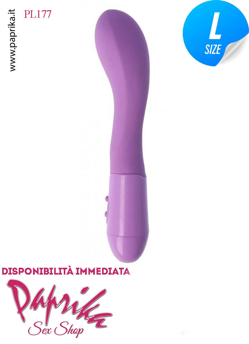 Vibratore Vaginale Punto G 10 Velocità Ø 37 Silicone Morbido Flessibile