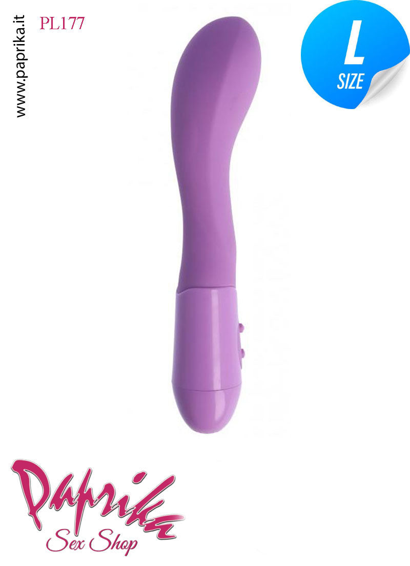 Vibratore Vaginale Punto G 10 Velocità Ø 37 Silicone Morbido Flessibile