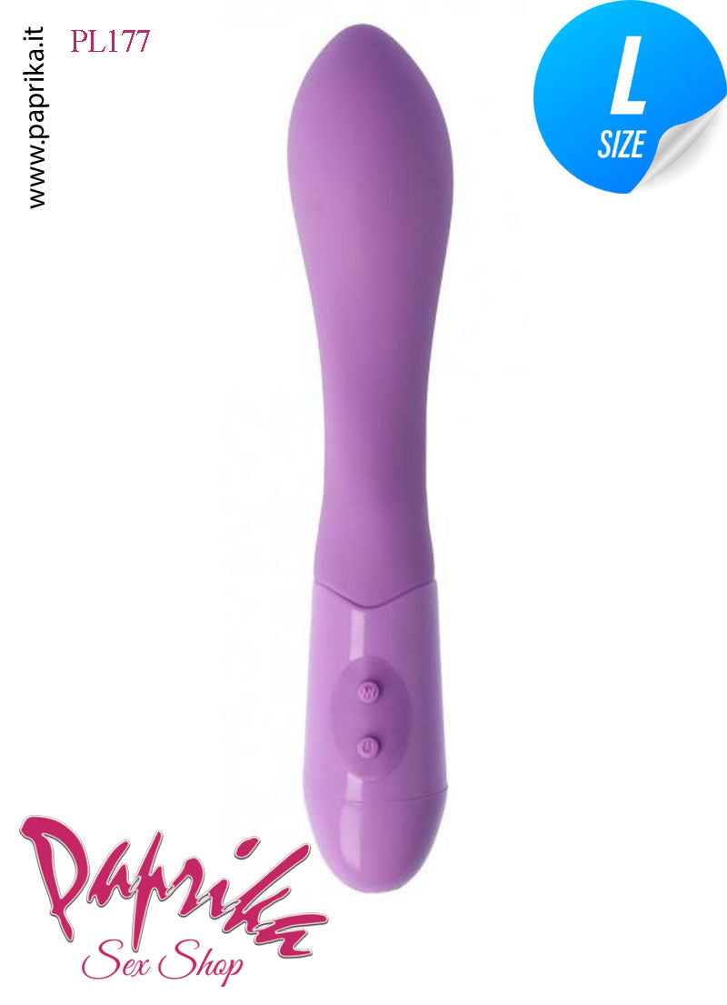 Vibratore Vaginale Punto G 10 Velocità Ø 37 Silicone Morbido Flessibile