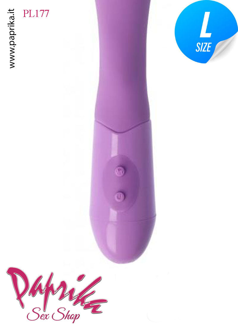 Vibratore Vaginale Punto G 10 Velocità Ø 37 Silicone Morbido Flessibile