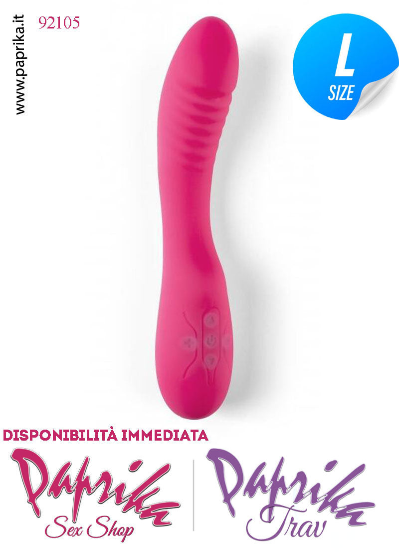 Vibratore Punto G Silicone Sagomato 4 Velocità x 7 Funzioni