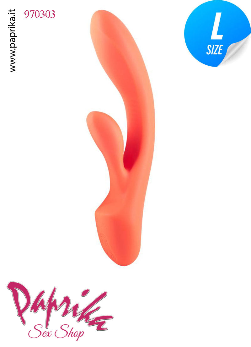 Rabbit Vibratore Clitoride Vagina 10 Velocità 2 Motori Ø 35 Silicone Punto G