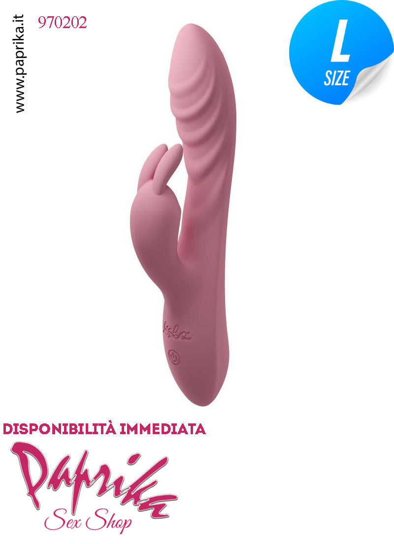 Rabbit Vibratore Clitoride Vagina 10 Velocità Ø 35 Silicone Punto G Sagomato