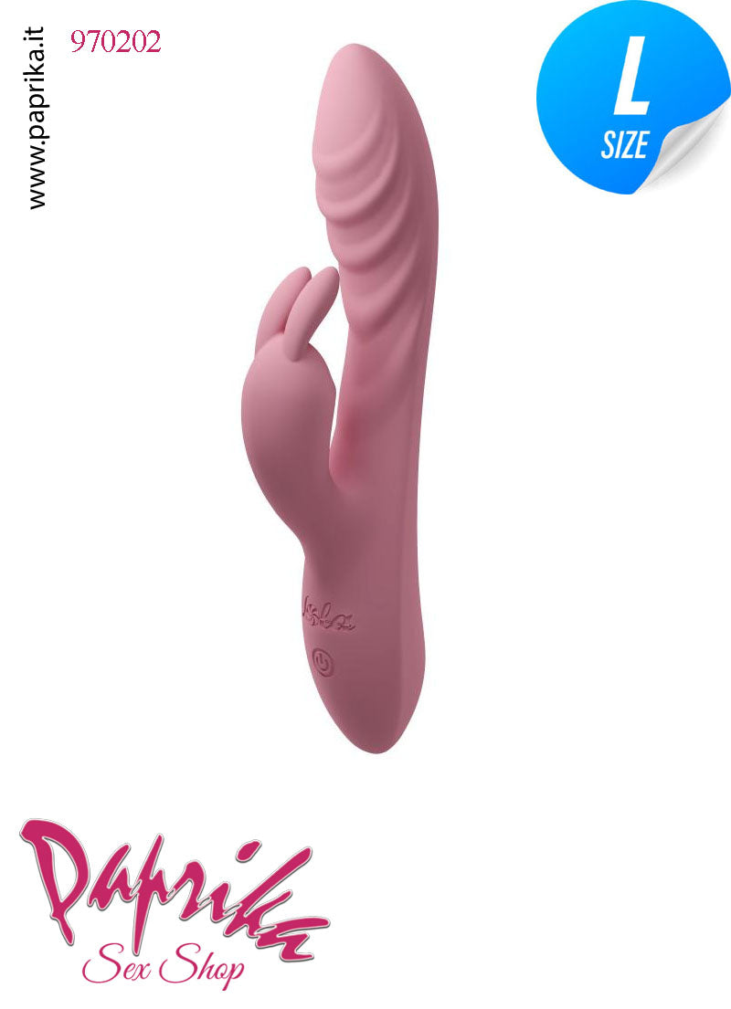 Rabbit Vibratore Clitoride Vagina 10 Velocità Ø 35 Silicone Punto G Sagomato