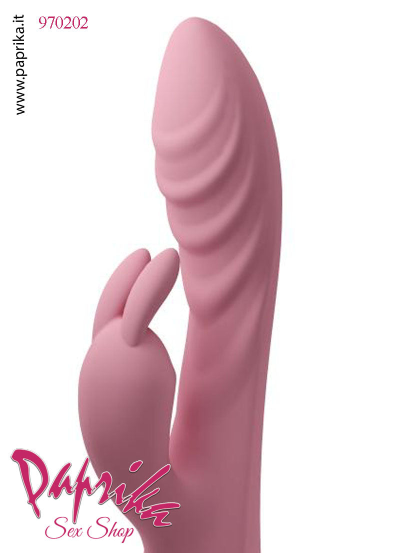 Rabbit Vibratore Clitoride Vagina 10 Velocità Ø 35 Silicone Punto G Sagomato