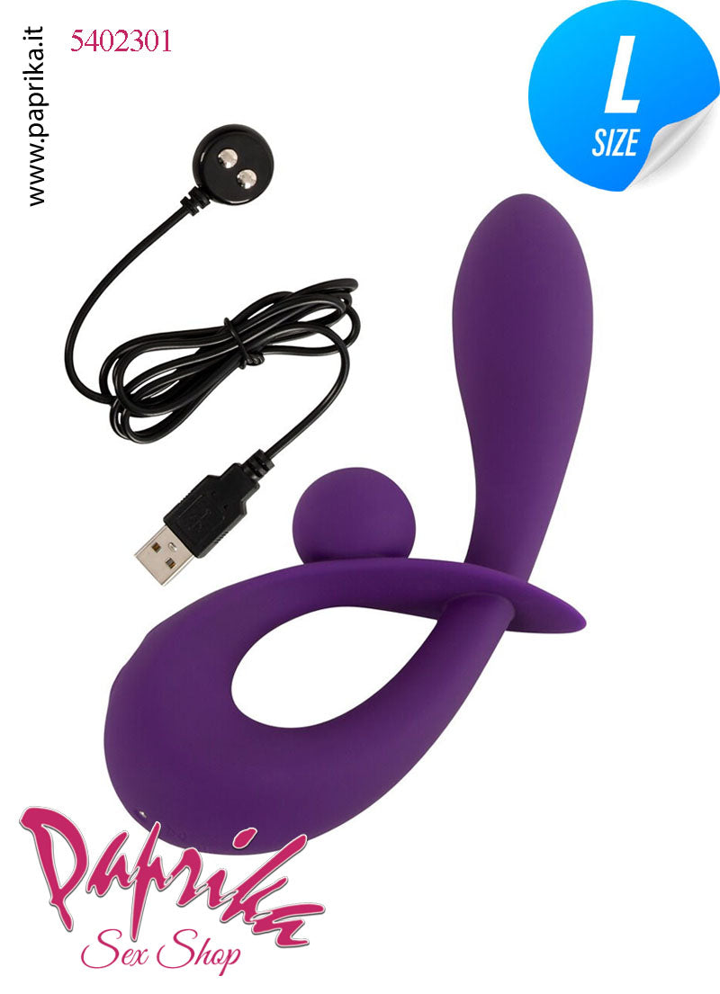 Rabbit Pallina Vibratore Clitoride Vagina 10 Velocità Ø 39 Silicone Punto G