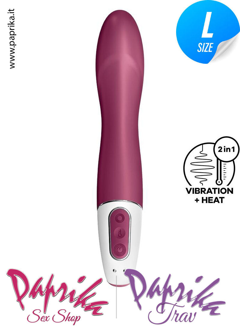 Vibratore Vaginale Clitorideo Punto G App Remote 22 cm Ø 42