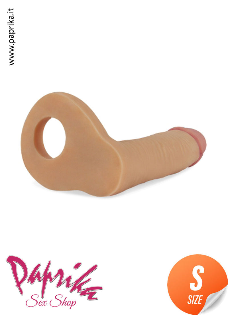 Fallo Dildo Indossabile Doppia Penetrazione 13 cm Ø 30 Non Vibrante