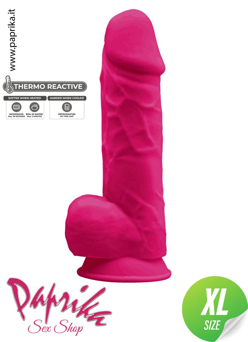 Fallo Dildo Non Vibrante 20 cm Ø 50 Termoreattivo Riscaldabile