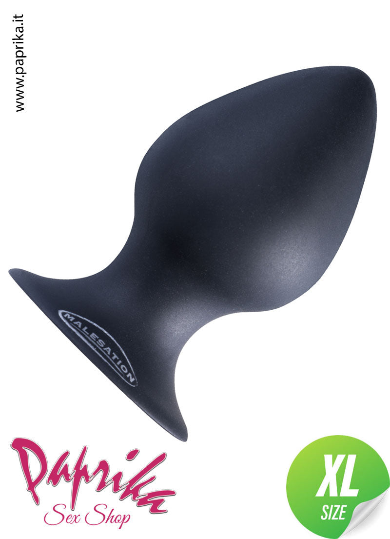 Plug Anale Unisex Silicone Morbido Ventosa 3 Misure XL-XXL-XXXL