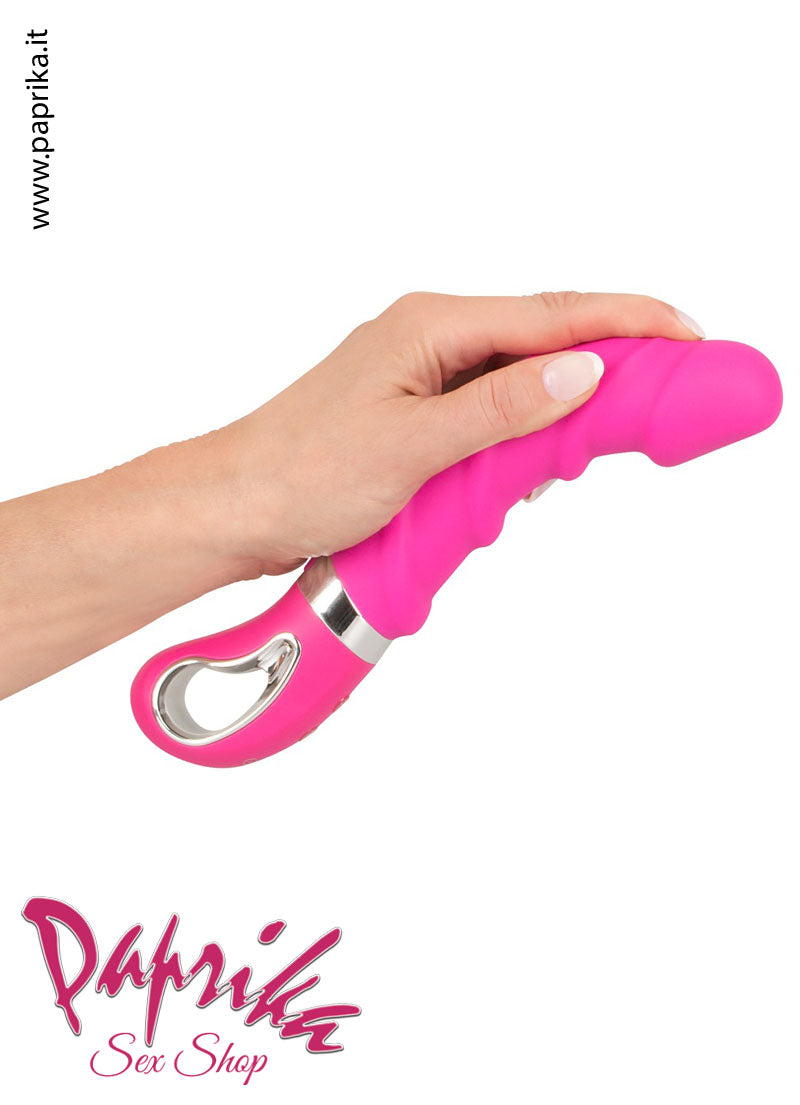 Vibratore Riscaldato Sagomato Silicone Fucsia Flessibile Morbido – Paprika  Shop